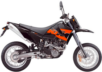 KTM 640 SUPERMOTO