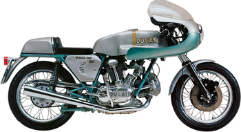 DUCATI 750 SUPER SPORT (RUNDMOTOR)