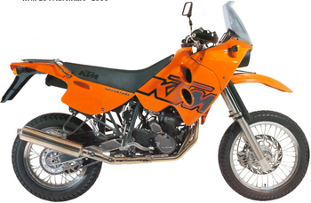 KTM 620 LC4-E ADVENTURE/RALLYE