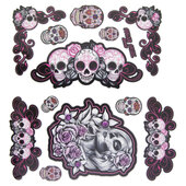 Lethal Angel stickerset Sugar Skull