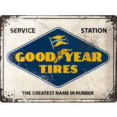 METAL TIN-SIGN GOODYEAR