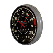 WALLCLOCK MERCEDES-BENZ