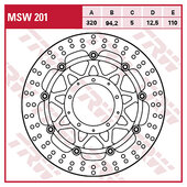 TRW BRAKE-DISCS *RACING
