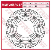 TRW BRAKE-DISCS *RACING