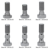 Hollowscrew For Brake Pipes 3 Different Colors