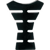 TANK PAD, BLACK, 5 RIBS