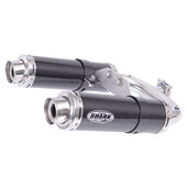 SHARK Track 1000 dubbele uitlaatsystemen