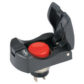 Foliatech Start-Druckschalter Schwarz, 1 Stück