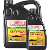 Procycle 4T Engine Oil Mineral, SAE 20W-50
