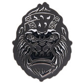 Lethal Threat Gorilla Badge self-adhesive, sold individually