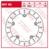 TRW BRAKE-DISC FRONT