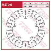 TRW BRAKE DISCS REAR