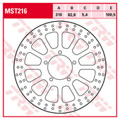 TRW BRAKE-DISC FRONT