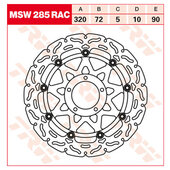 TRW BRAKE-DISCS *RACING