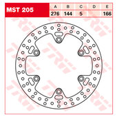 TRW BRAKE-DISC FRONT