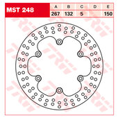 TRW BRAKE-DISC FRONT