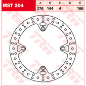TRW BRAKE-DISC FRONT