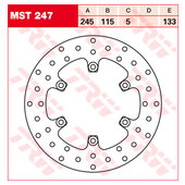 TRW BRAKE DISCS REAR