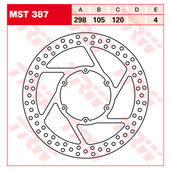 TRW BRAKE-DISC FRONT