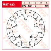 TRW BRAKE DISCS REAR