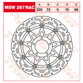 TRW BRAKE-DISCS *RACING