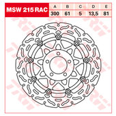 TRW BRAKE-DISCS *RACING