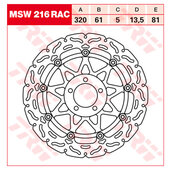 TRW BRAKE-DISCS *RACING