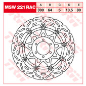 TRW BRAKE-DISCS *RACING