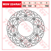 TRW BRAKE-DISCS *RACING