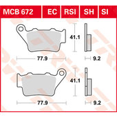 TRW BRAKE-PADS ORGAN.