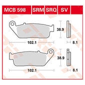 TRW BRAKE-PADS SINTER