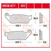 TRW BRAKE-PADS SINTER