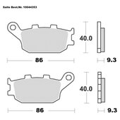 SAITO BRAKE-PADS SINTER