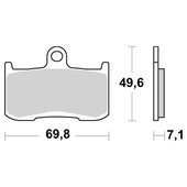 SAITO BRAKE-PADS SINTER