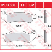 TRW BRAKE-PADS SINTER