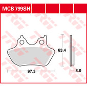 TRW BRAKE-PADS SINTER