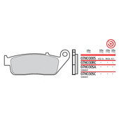BREMBO BRAKE-PADS SINTER