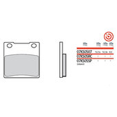 BREMBO BRAKE-PADS SINTER