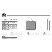 BREMBO BRAKE-PADS SINTER