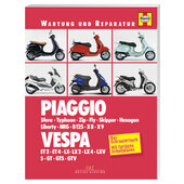 Wartung und Reparatur Piaggio Vespa, Bj. 91-09 (in German)