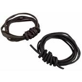 LACCIO CUOIO 200 CM NERO