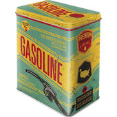 Gasoline boîte conservation métal