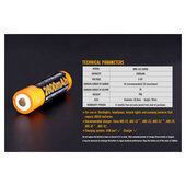 FENIX LI-ION USB BATTERY