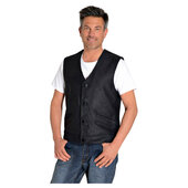 HIGHWAY 1 BUTTON GILET EN CUIR