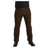 Nubuck Leather Jeans
