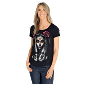 Skull Tattoo donna t-shirt