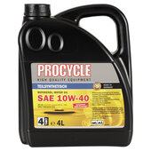 Huile moteur 10W-40 4 litres semi-synthétique, 4T