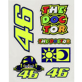 VR46 lot autocollants
