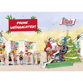 Adventskalender met chocolaatjes