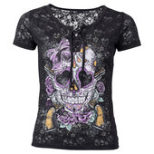 Lethal Angel Mexican Skull ladies shirt